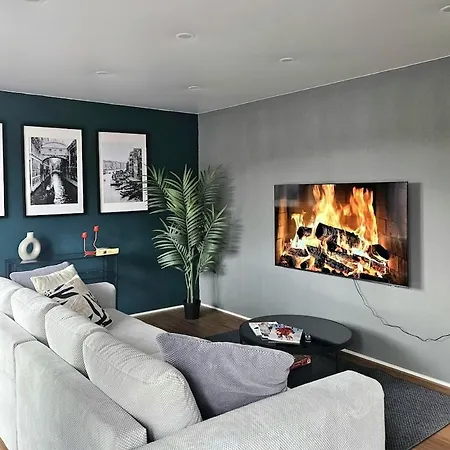 Modernes Luxus-penthouse Mit Top-aussicht شقة *
